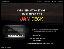 Tablet Screenshot of jamdeck.net